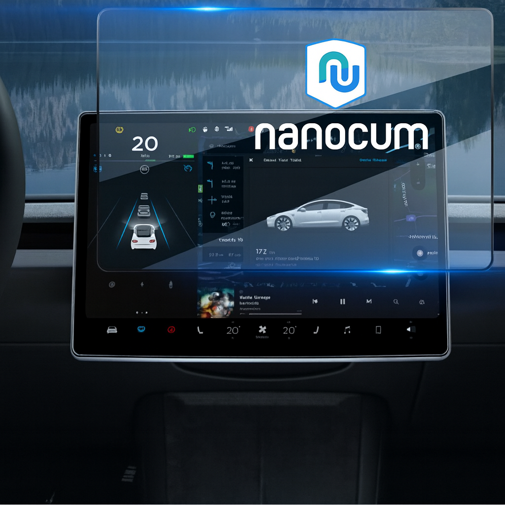 Tesla Y Juniper 2025 Uyumlu Multimedya 9H Nano Ekran Koruyucu