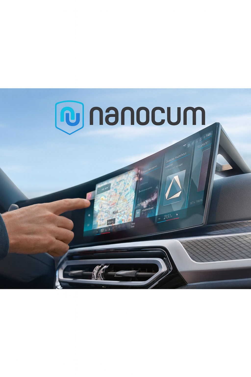 BMW M2 2024-2025 Gösterge Panel ve Bilgi Ekranı Uyumlu 9h Nano Ekran Koruyucu