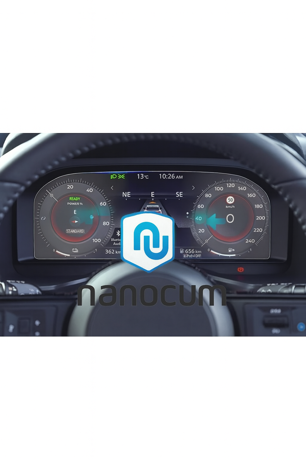 Nissan Juke 12.3 Inç Uyumlu Dijital Gösterge 9h Nano Ekran KORUYUCU 2024-2025