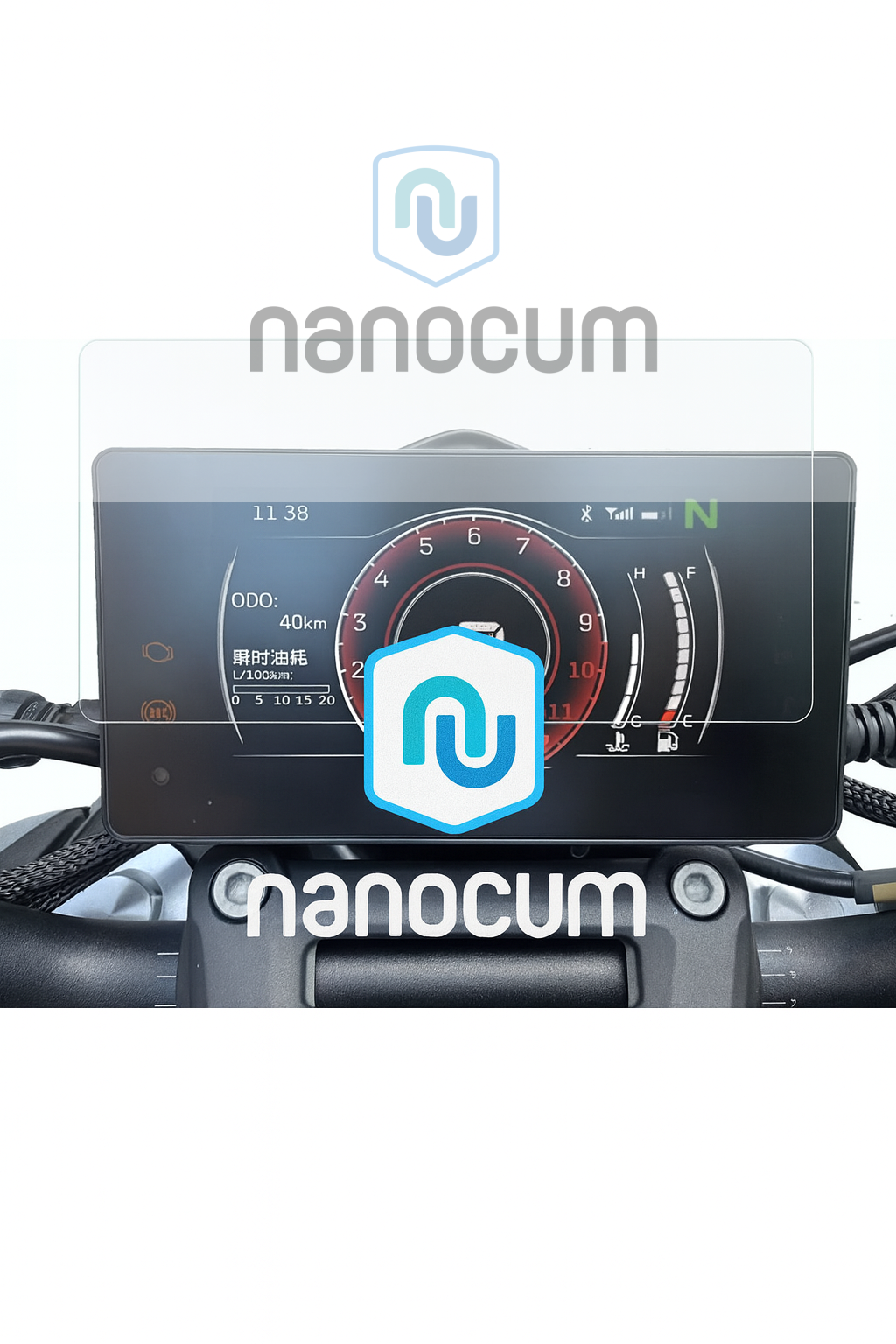 Cf Moto 650 mt Dijital Bilgi Ekranı Gösterge Uyumlu 9h Nano Ekran Koruyucu 2023 2024