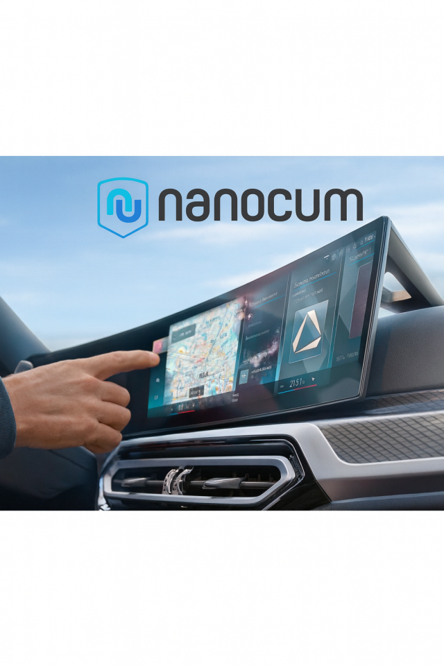 BMW M4 2024-2025 Gösterge Panel ve Bilgi Ekranı Uyumlu 9h Nano Ekran Koruyucu