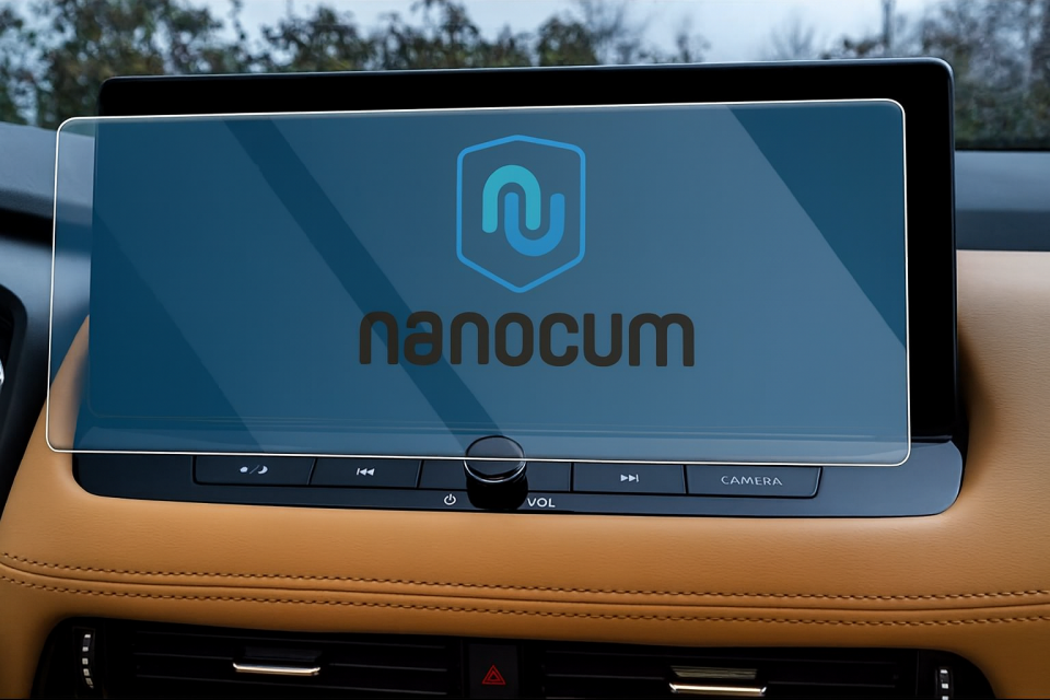 Nissan Qashqai 12.3 Inç Navigasyon Uyumlu 9H Nano Ekran Koruyucu 2022-2024
