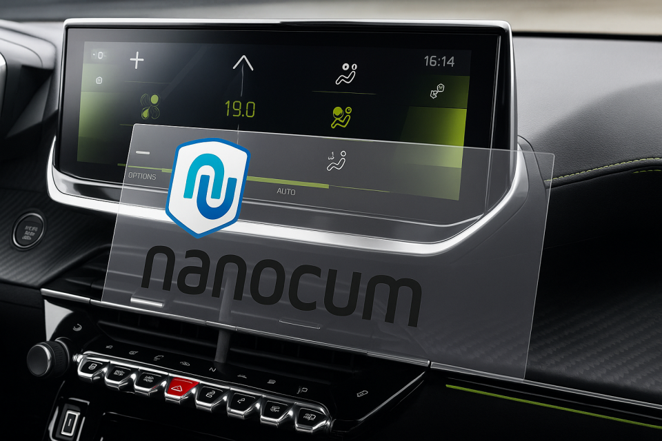 Peugeot 3008 Navigasyon 10 Inç Temperli Nano Ekran Koruyucu