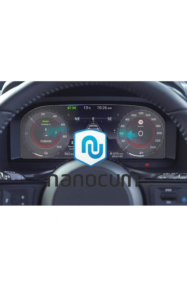 Nissan Juke 12.3 Inç Uyumlu Dijital Gösterge 9h Nano Ekran KORUYUCU 2024-2025