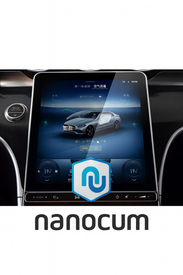 Mercedes Yeni C200 11.9 Inç Navigasyon ve Bilgi Ekran Nano Koruyucu