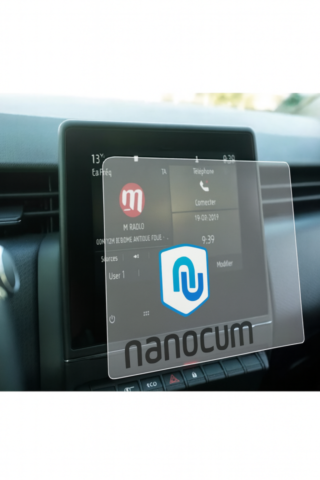Renault Clio 2023 Link 7.3 Inç Navigasyon Uyumlu Nano Ekran Koruyucu