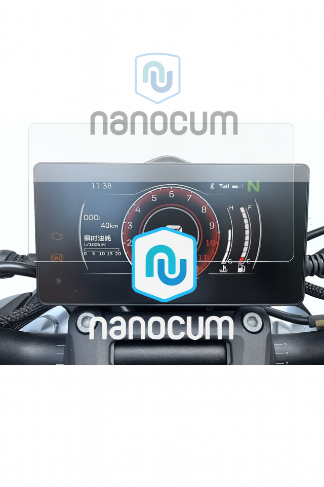 Cf Moto 650 mt Dijital Bilgi Ekranı Gösterge Uyumlu 9h Nano Ekran Koruyucu 2023 2024
