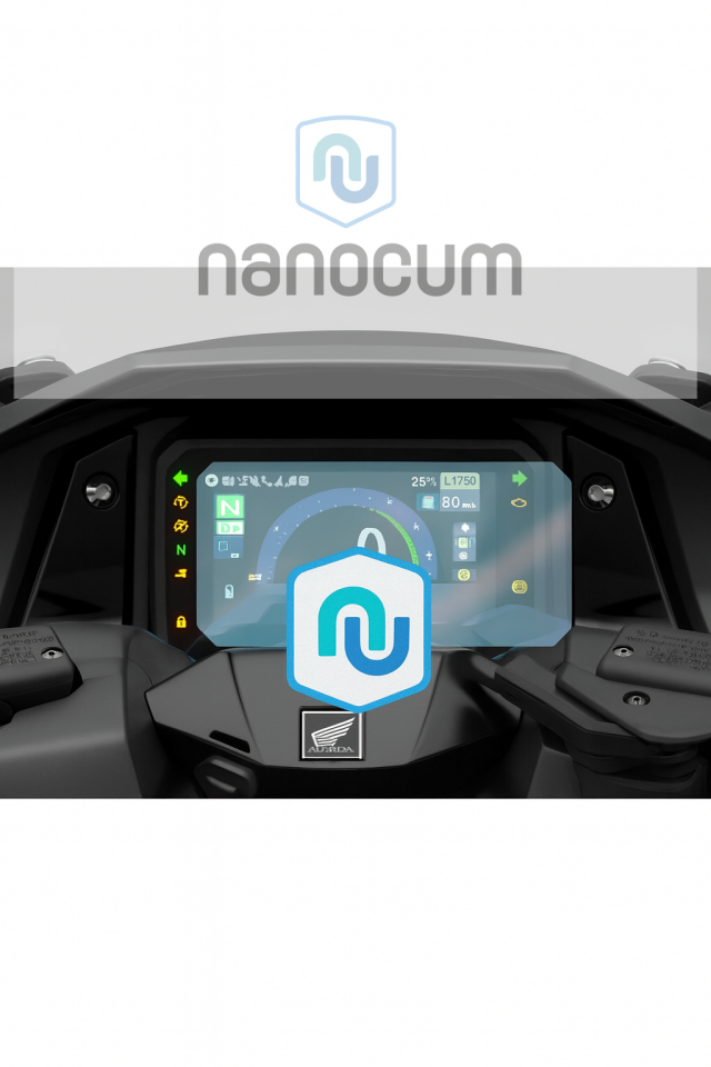 Honda Forza 250 2024-2025 Makyajlı Kasa 5 Inç Gösterge Panel Uyumlu 9h Nano Ekran Koruyucu