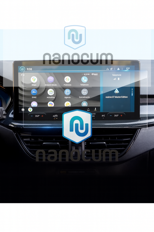 Ford Focus 13.2 Inç Navigasyon Multimedya 9H Nano Ekran Koruyucu 2024
