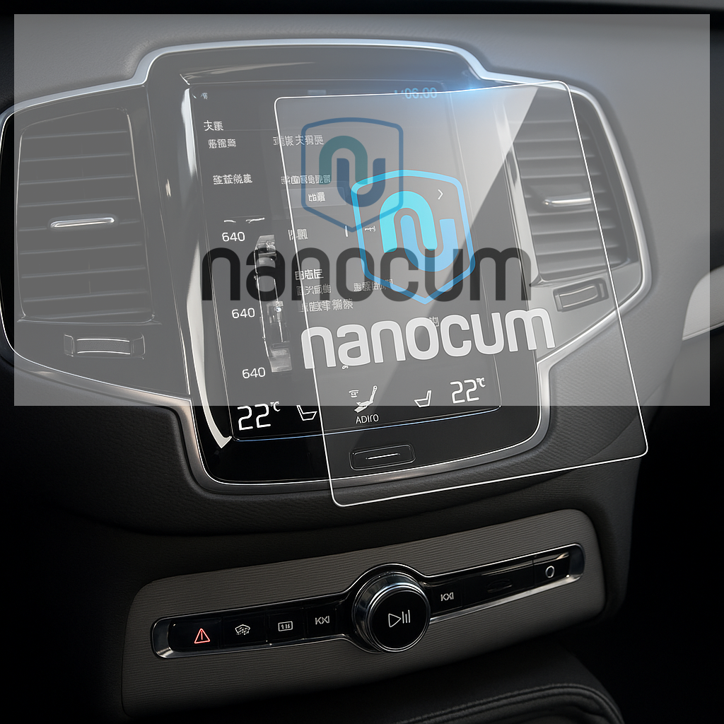 ZDN Case Volvo XC60 8.7'' Multimedya Ekran Koruyucu Film Uyumlu