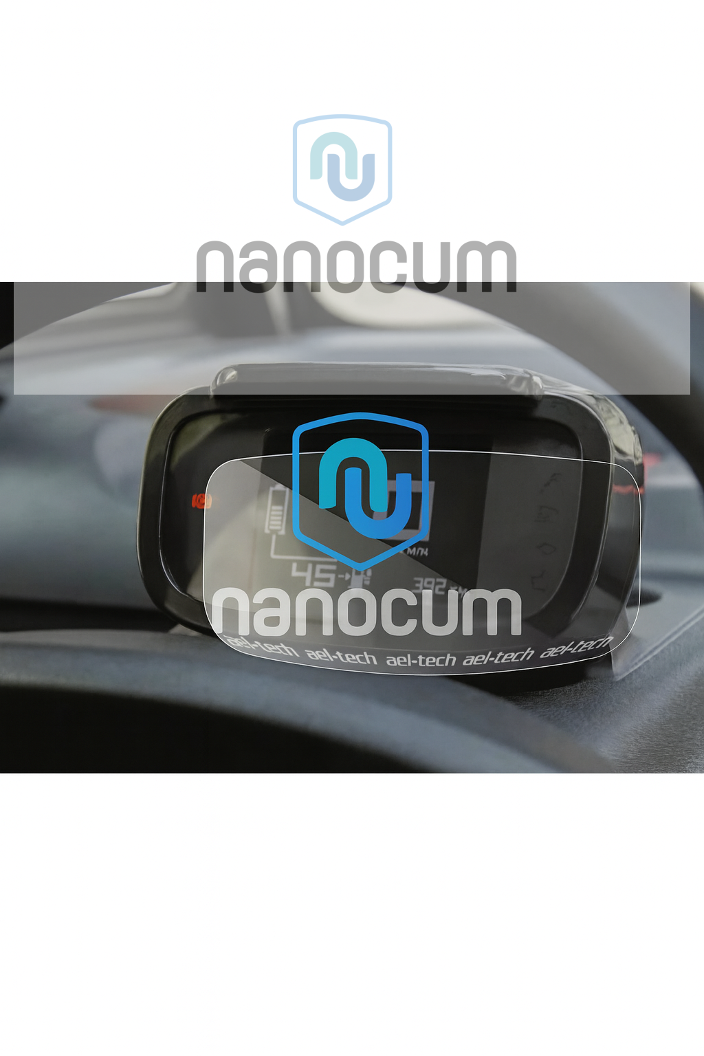 Citroen Ami Gösterge Ekran Koruyucu Nano Film