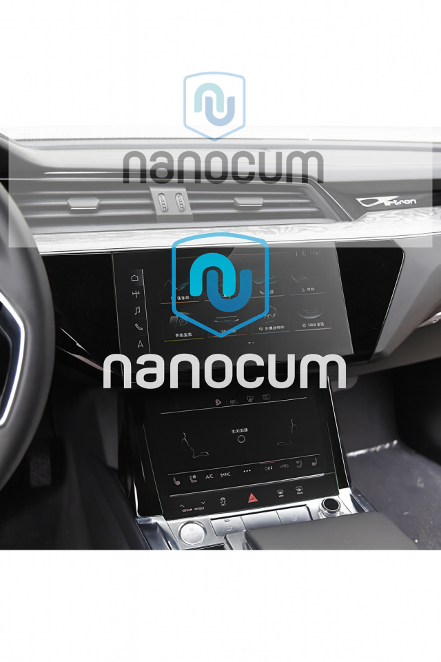 Audi Q8 2020-2023 Multimedya Çift Nano Ekran Koruyucu Navigasyon Ekran Koruyucu