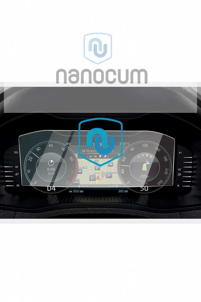 Skoda Superb Dijital Gösterge Nano Ekran Koruyucu Film