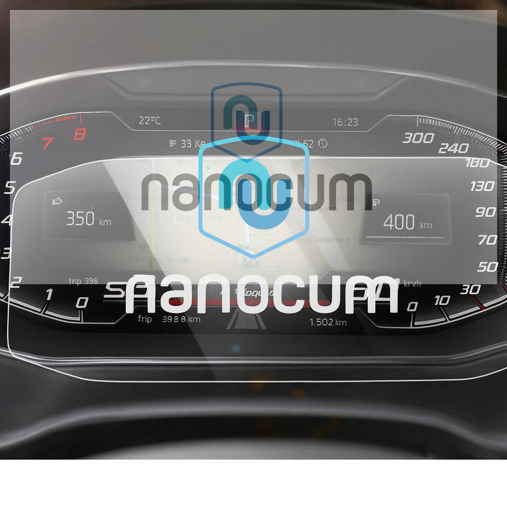 Seat Ateca Dijital Gösterge Ekran Koruyucu Paneli Koruyucu Nano Film