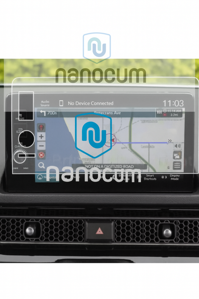 Yeni Honda Civic Executive Plus Uyumlu 9 Inç Navigasyon Ekran Koruyucu 9h Nano